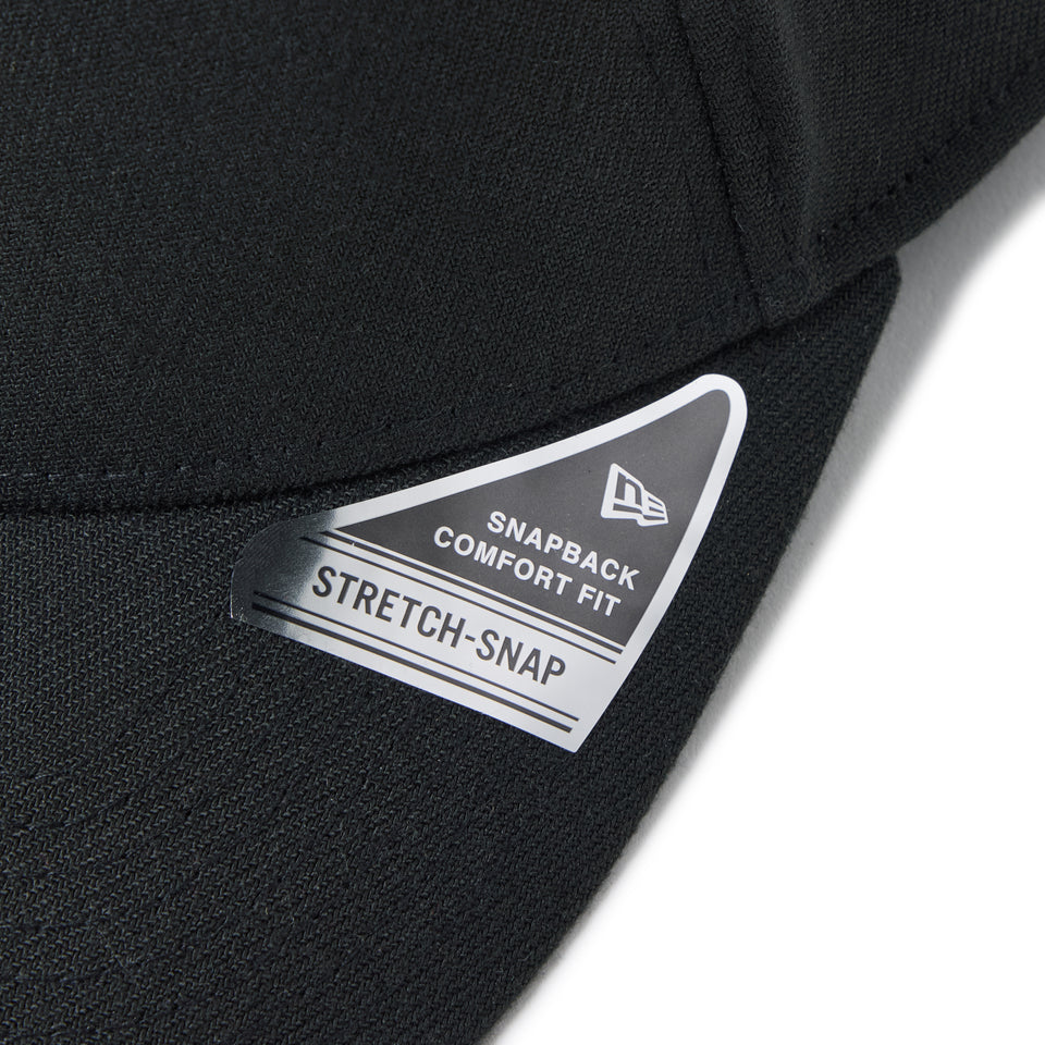 9FIFTY Stretch Series Big Script Logo ブラック | NEW ERA ニューエラ公式オンラインストア