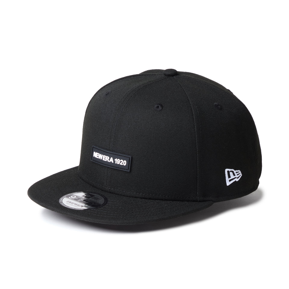 9FIFTY Rubber Patch ラバーパッチ NEW ERA 1920 ブラック