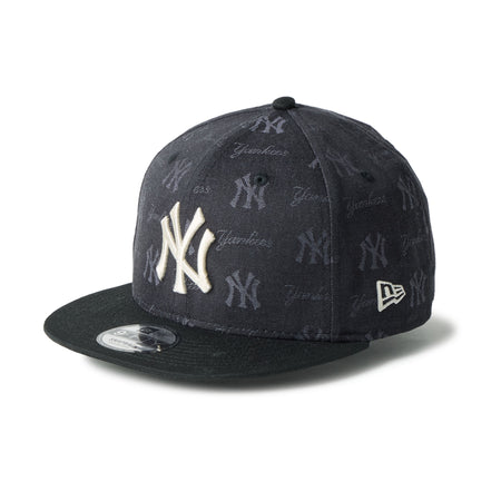 9FIFTY MLB Jacquard ニューヨーク・ヤンキース ブラック | ニューエラ