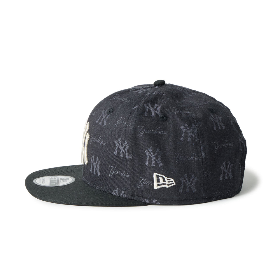 9FIFTY MLB Jacquard ニューヨーク・ヤンキース ブラック | NEW ERA ニューエラ公式オンラインストア
