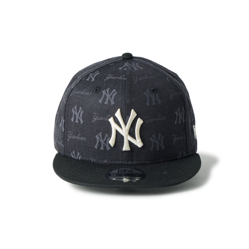 9FIFTY MLB Jacquard ニューヨーク・ヤンキース ブラック | NEW ERA ニューエラ公式オンラインストア