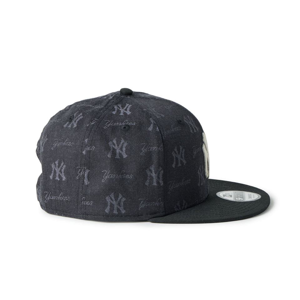 9FIFTY MLB Jacquard ニューヨーク・ヤンキース ブラック | NEW ERA ニューエラ公式オンラインストア