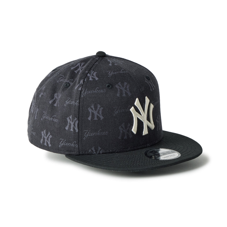 9FIFTY MLB Jacquard ニューヨーク・ヤンキース ブラック | NEW ERA ニューエラ公式オンラインストア