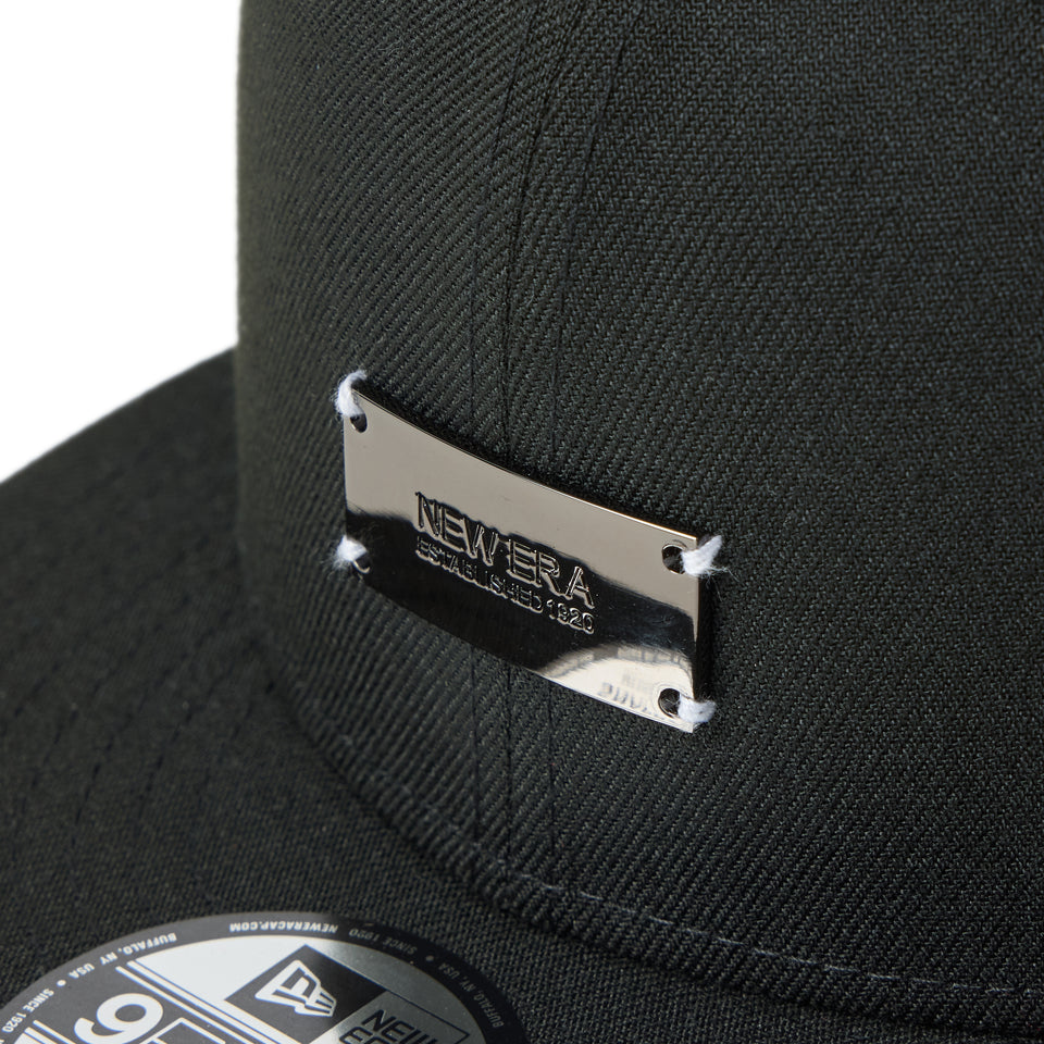 9FIFTY Metal Plate メタルプレート  メタルプレート ブラック / ブラック | NEW ERA ニューエラ公式オンラインストア