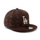 9FIFTY MLB Jacquard ロサンゼルス・ドジャース ブラウン | NEW ERA ニューエラ公式オンラインストア