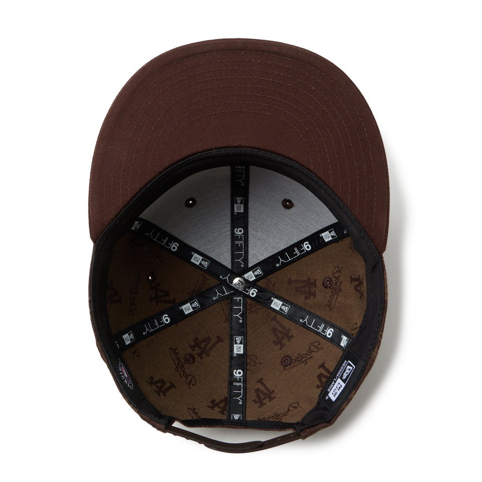 9FIFTY MLB Jacquard ロサンゼルス・ドジャース ブラウン | NEW ERA ニューエラ公式オンラインストア