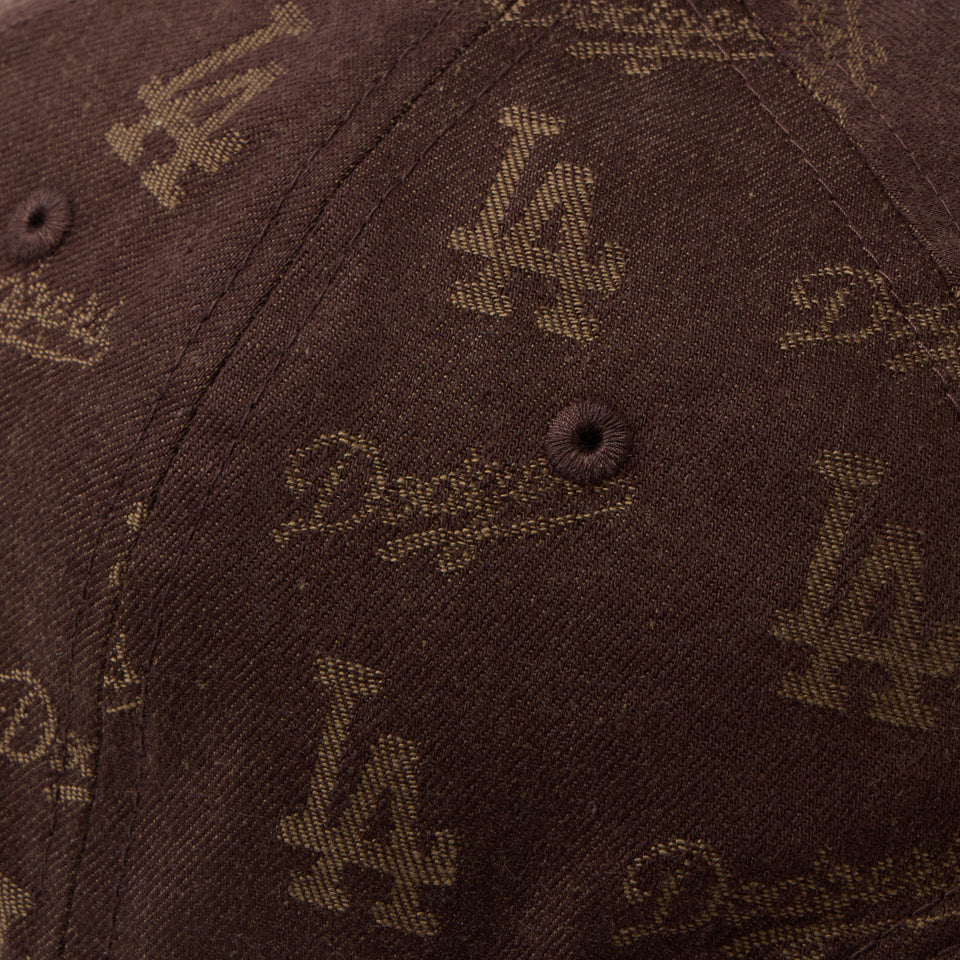 9FIFTY MLB Jacquard ロサンゼルス・ドジャース ブラウン | NEW ERA ニューエラ公式オンラインストア