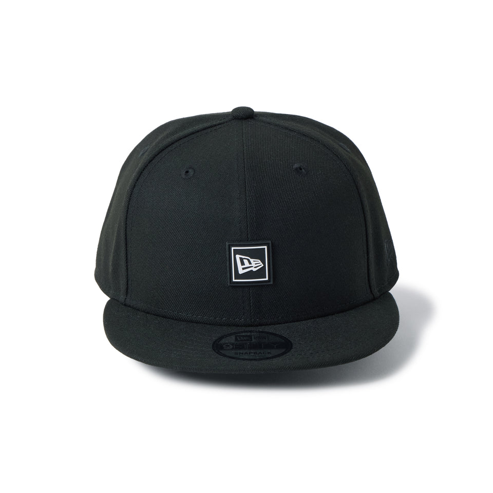9FIFTY Flag Logo ラバーパッチ Rubber Patch ブラック | ニューエラ