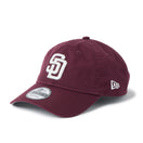 9FORTY MLB アンストラクチャード Unstructured サンディエゴ・パドレス マルーン | NEW ERA ニューエラ公式オンラインストア