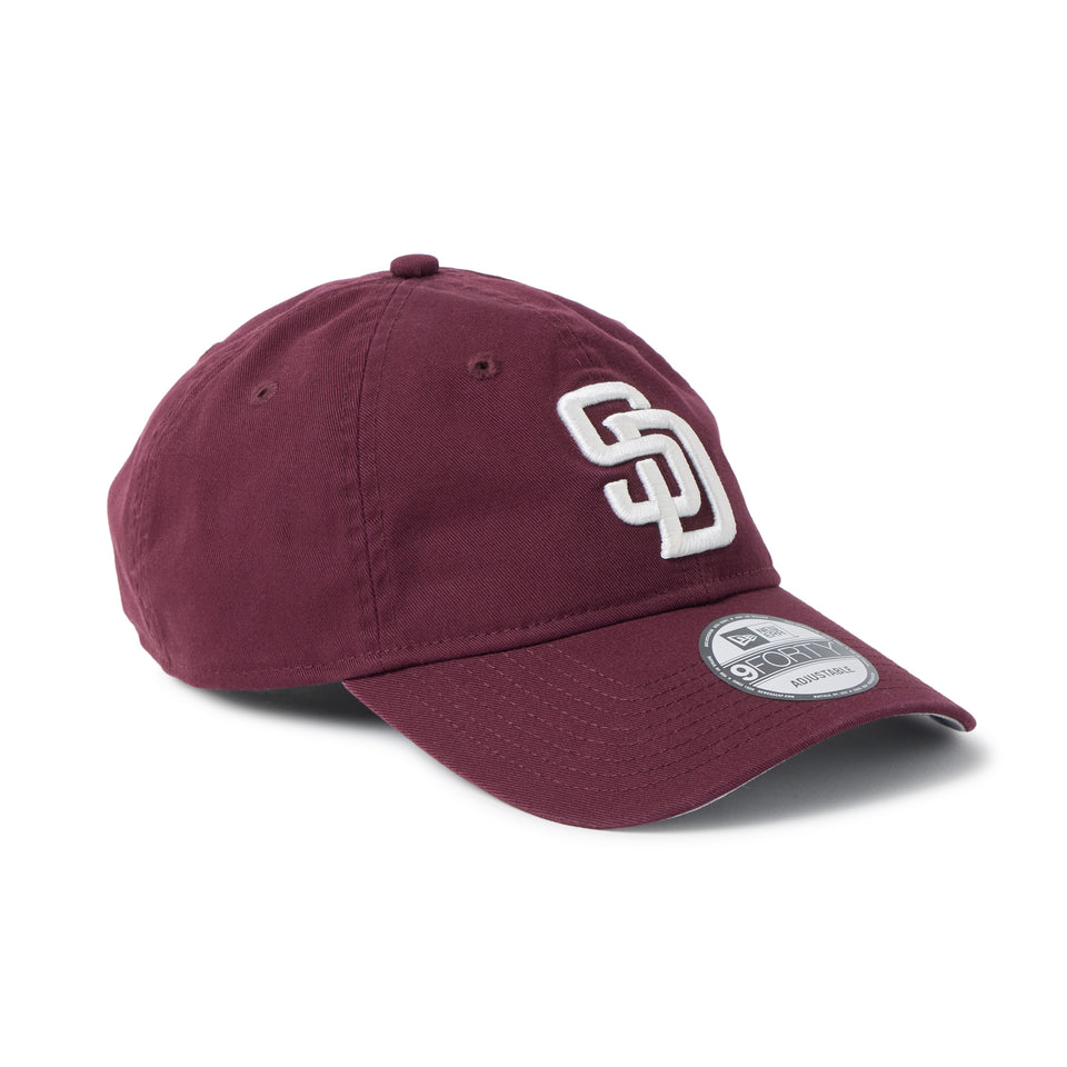 9FORTY MLB アンストラクチャード Unstructured サンディエゴ・パドレス マルーン | NEW ERA ニューエラ公式オンラインストア
