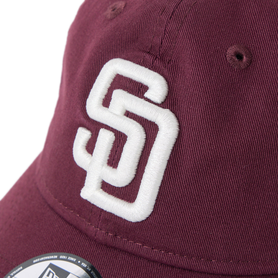 9FORTY MLB アンストラクチャード Unstructured サンディエゴ・パドレス マルーン | NEW ERA ニューエラ公式オンラインストア