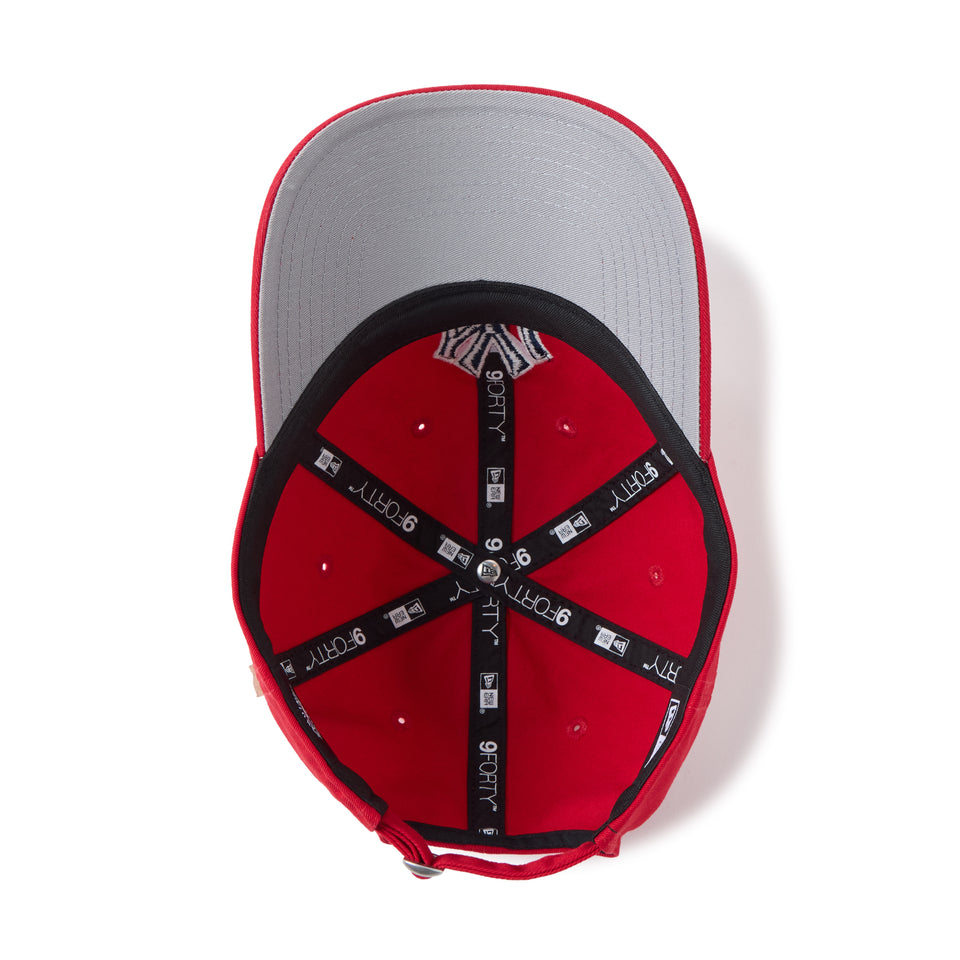 9FORTY MLB アンストラクチャード Unstructured ニューヨーク・ヤンキース スカーレット | NEW ERA ニューエラ公式オンラインストア
