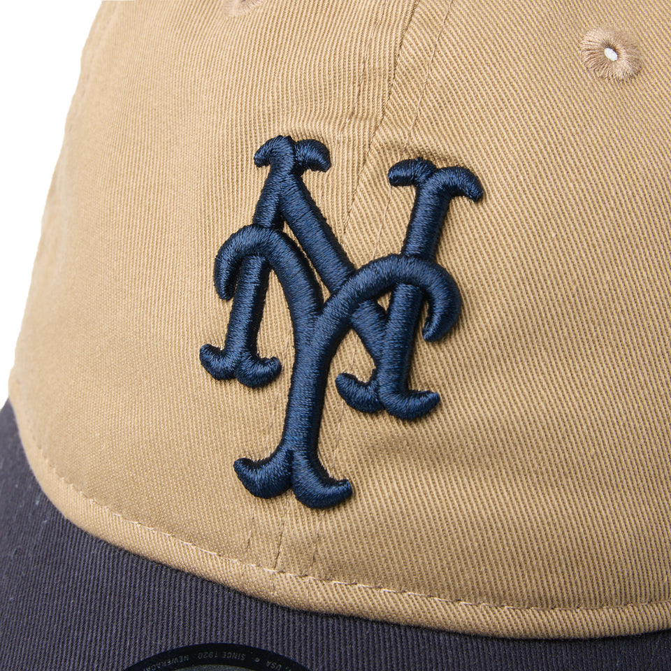 9FORTY MLB アンストラクチャード Unstructured ニューヨーク・メッツ カーキネイビー | NEW ERA ニューエラ公式オンラインストア