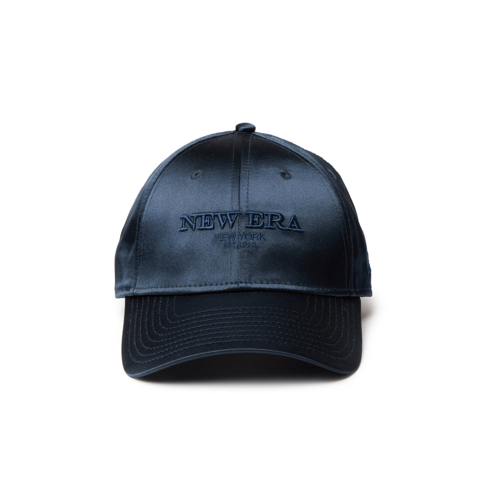 9FORTY Satin Tonal Logo ネイビー | NEW ERA ニューエラ公式オンラインストア