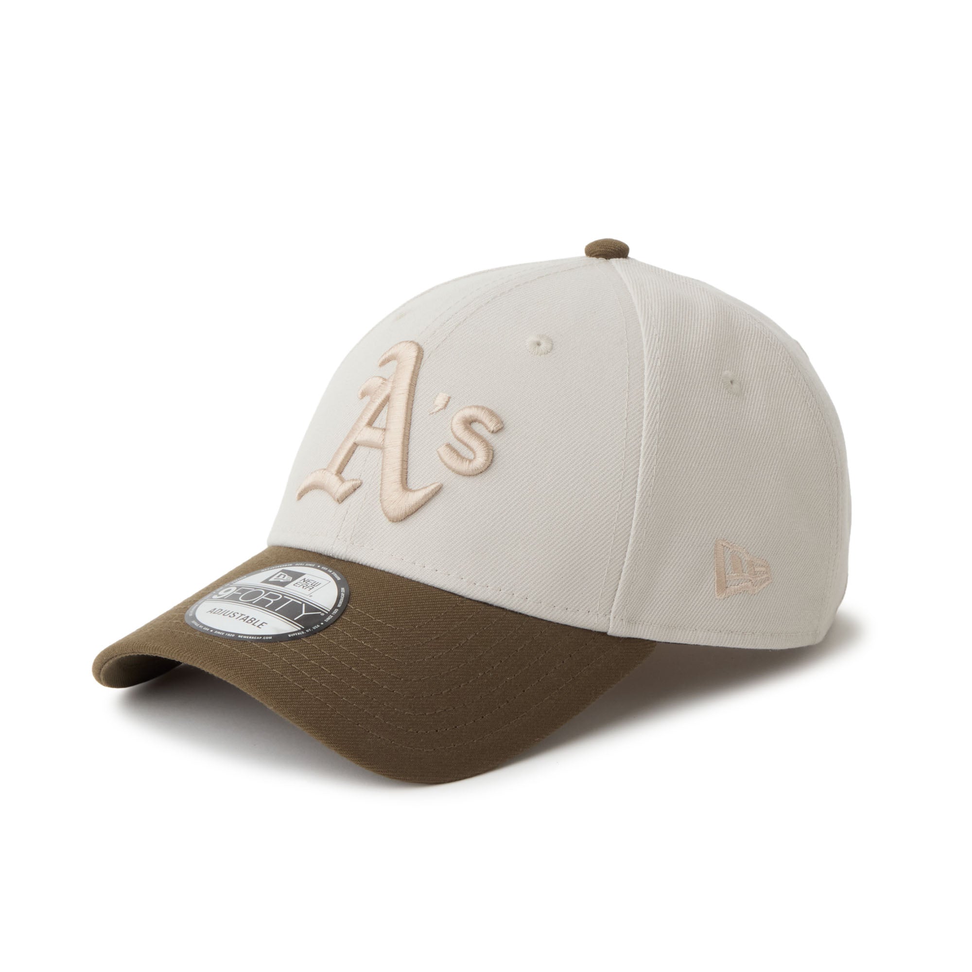 9FORTY Tonal Logo オークランド・アスレチックス ストーン/ペブル