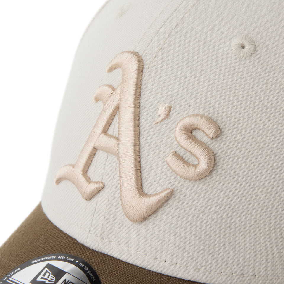 9FORTY Tonal Logo オークランド・アスレチックス ストーン/ペブル | NEW ERA ニューエラ公式オンラインストア