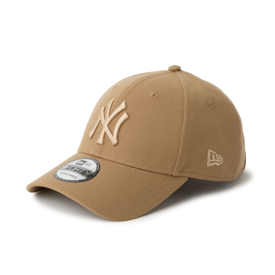 9FORTY Tonal Logo ニューヨーク・ヤンキース カーキ | NEW ERA ニューエラ公式オンラインストア