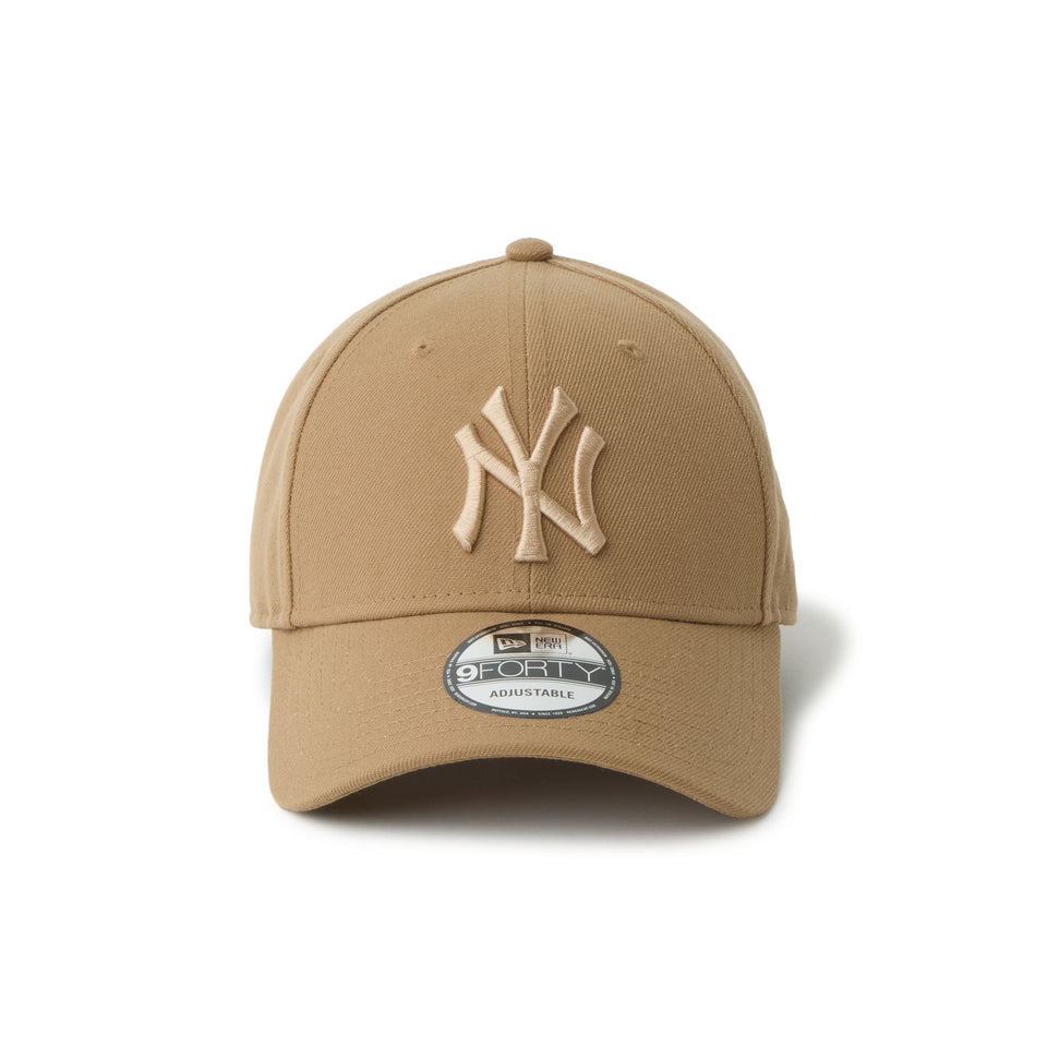 9FORTY Tonal Logo ニューヨーク・ヤンキース カーキ | NEW ERA ニューエラ公式オンラインストア