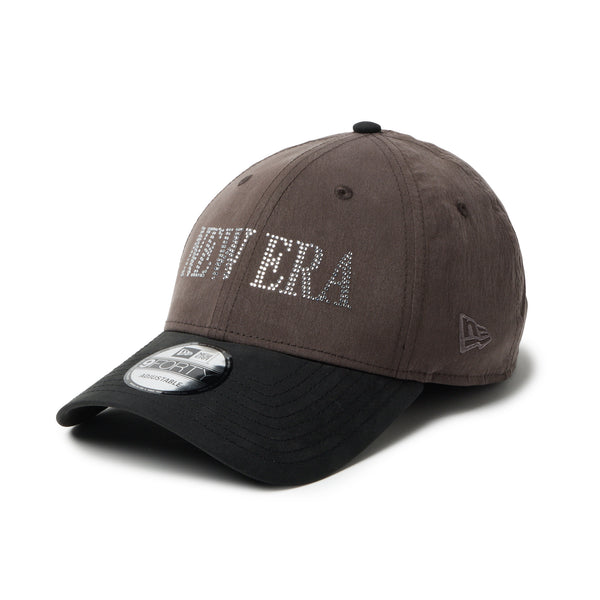 9FORTY NEW ERA Rhinestone ラインストーン グラファイト/ブラック