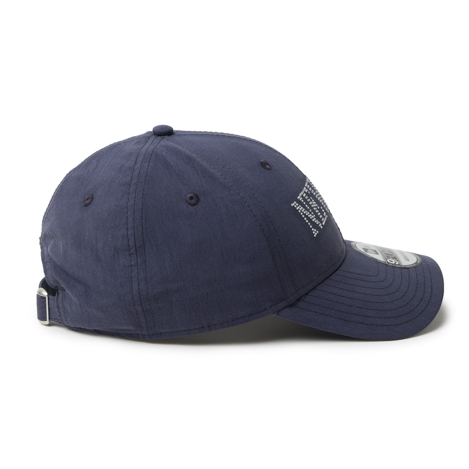 9FORTY NEW ERA Rhinestone ラインストーン アッシュブルー