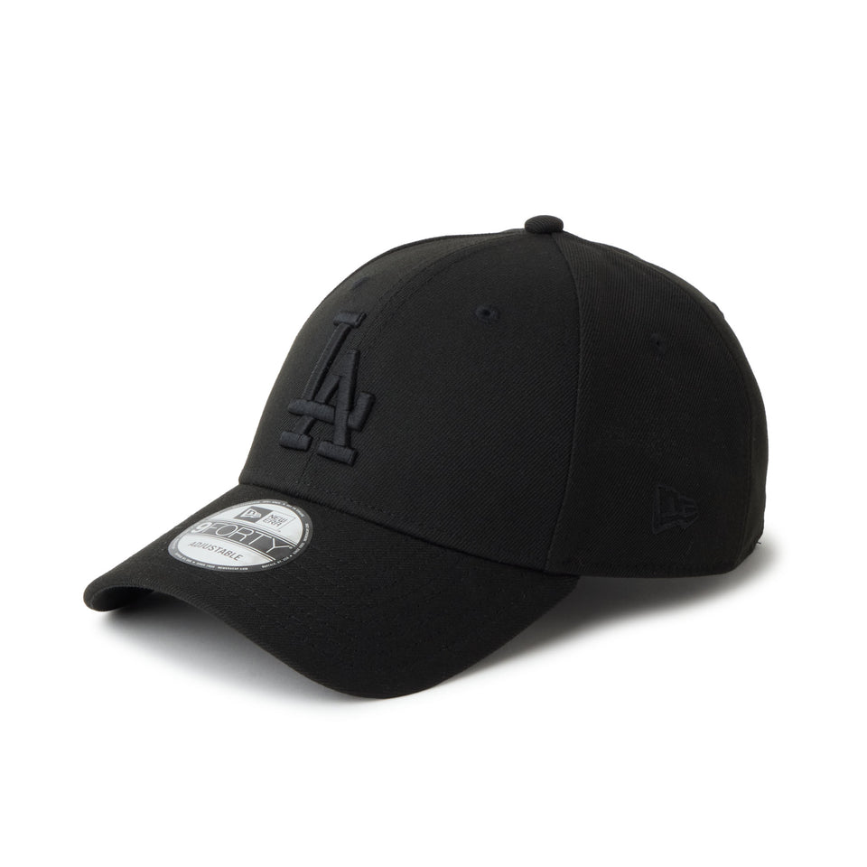 ニューエラ 9FORTY キャップ 帽子 LA ドジャース ラインストーン 黒 9FORTY Tonal Logo ロサンゼルス・ドジャース ブラック | ニューエラ