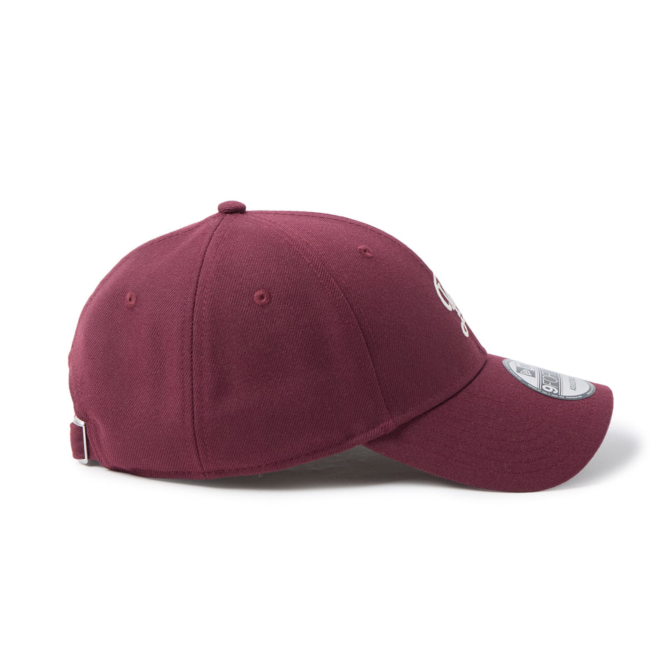 9FORTY MLB Beige Sweat Band ロサンゼルス・ドジャース シティーコネクトロゴ フロステッドバーガンディー | NEW ERA ニューエラ公式オンラインストア