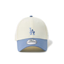 9FORTY MLB Beige Sweat Band ロサンゼルス・ドジャース  クロームホワイト/スレート | NEW ERA ニューエラ公式オンラインストア