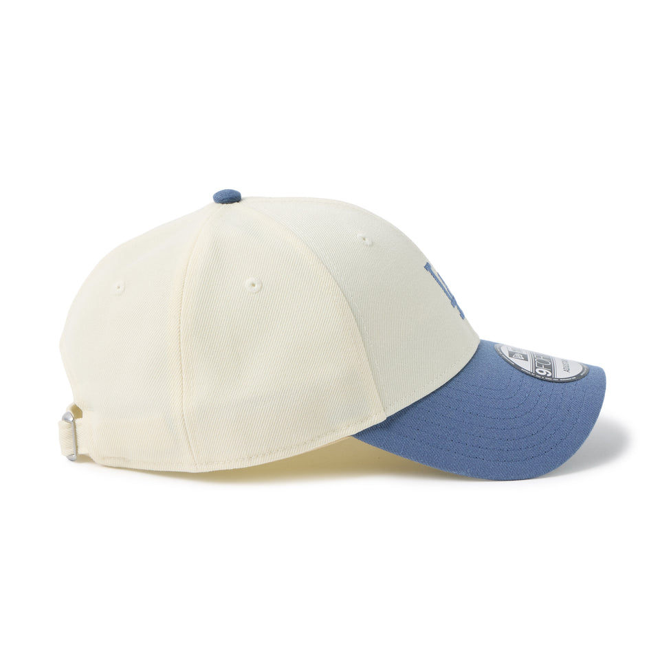 9FORTY MLB Beige Sweat Band ロサンゼルス・ドジャース  クロームホワイト/スレート | NEW ERA ニューエラ公式オンラインストア