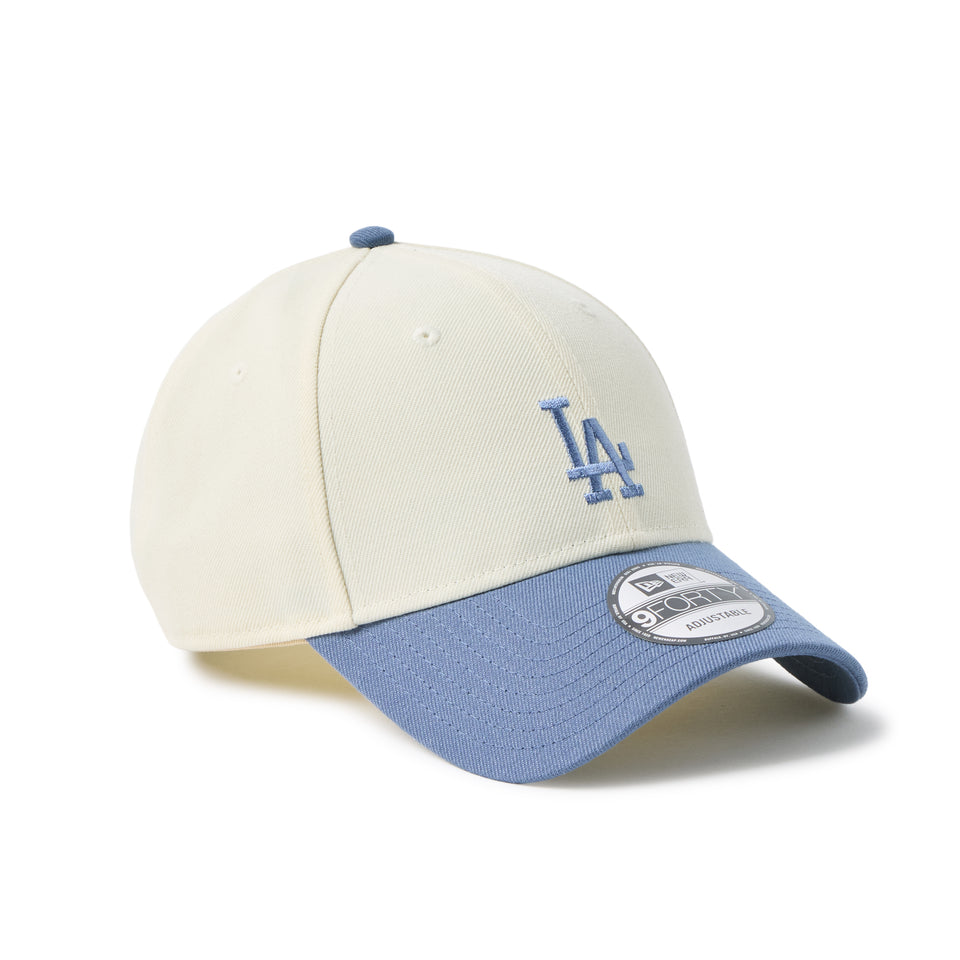 9FORTY MLB Beige Sweat Band ロサンゼルス・ドジャース  クロームホワイト/スレート | NEW ERA ニューエラ公式オンラインストア