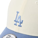 9FORTY MLB Beige Sweat Band ロサンゼルス・ドジャース  クロームホワイト/スレート | NEW ERA ニューエラ公式オンラインストア