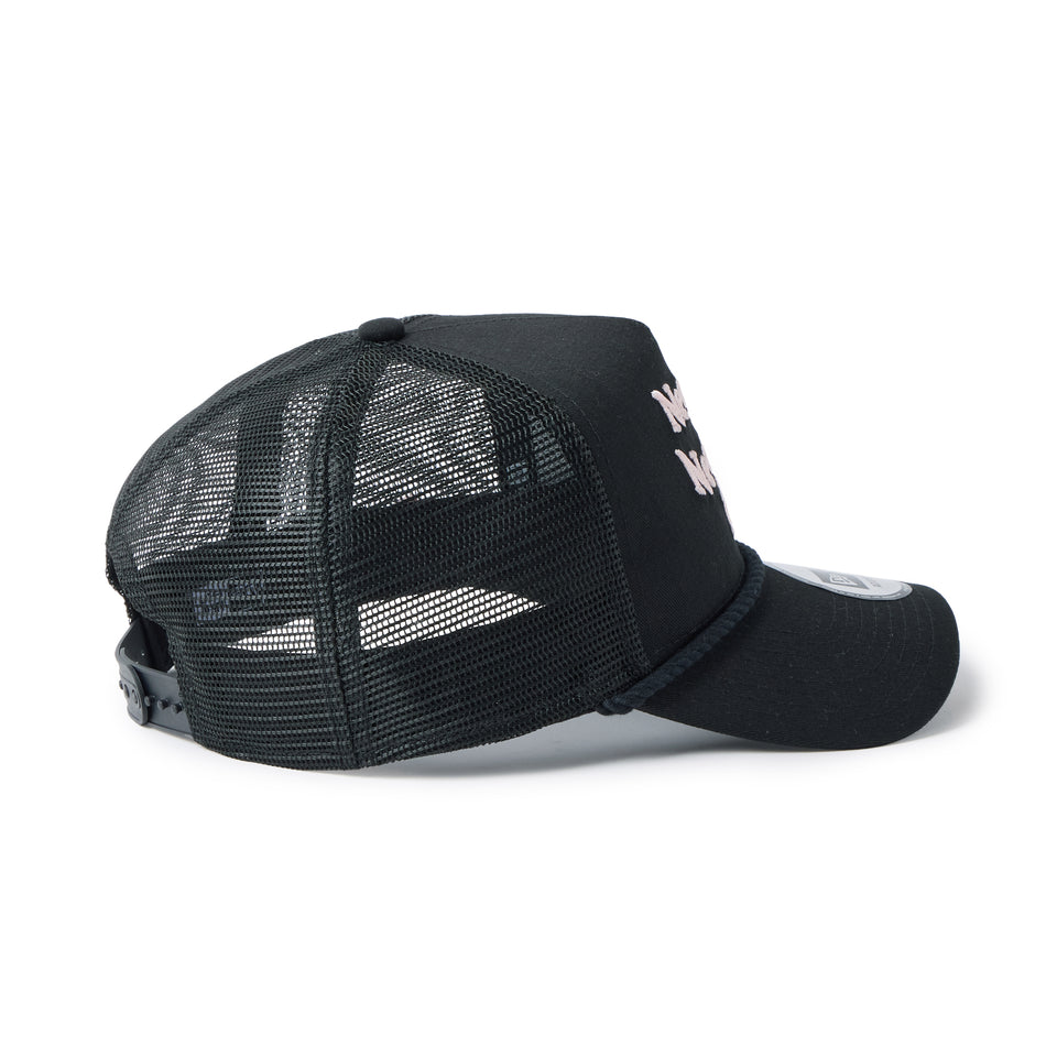 9FORTY A-Frameトラッカー Wave Logo ブラック | NEW ERA ニューエラ公式オンラインストア