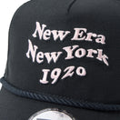 9FORTY A-Frameトラッカー Wave Logo ブラック | NEW ERA ニューエラ公式オンラインストア