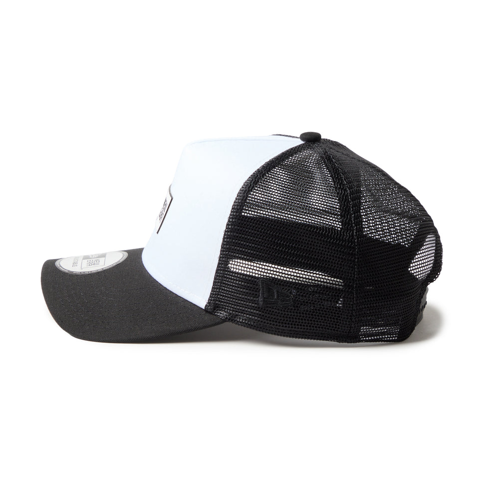 9FORTY A-Frame トラッカー Box Logo オプティックホワイト/ブラック | NEW ERA ニューエラ公式オンラインストア