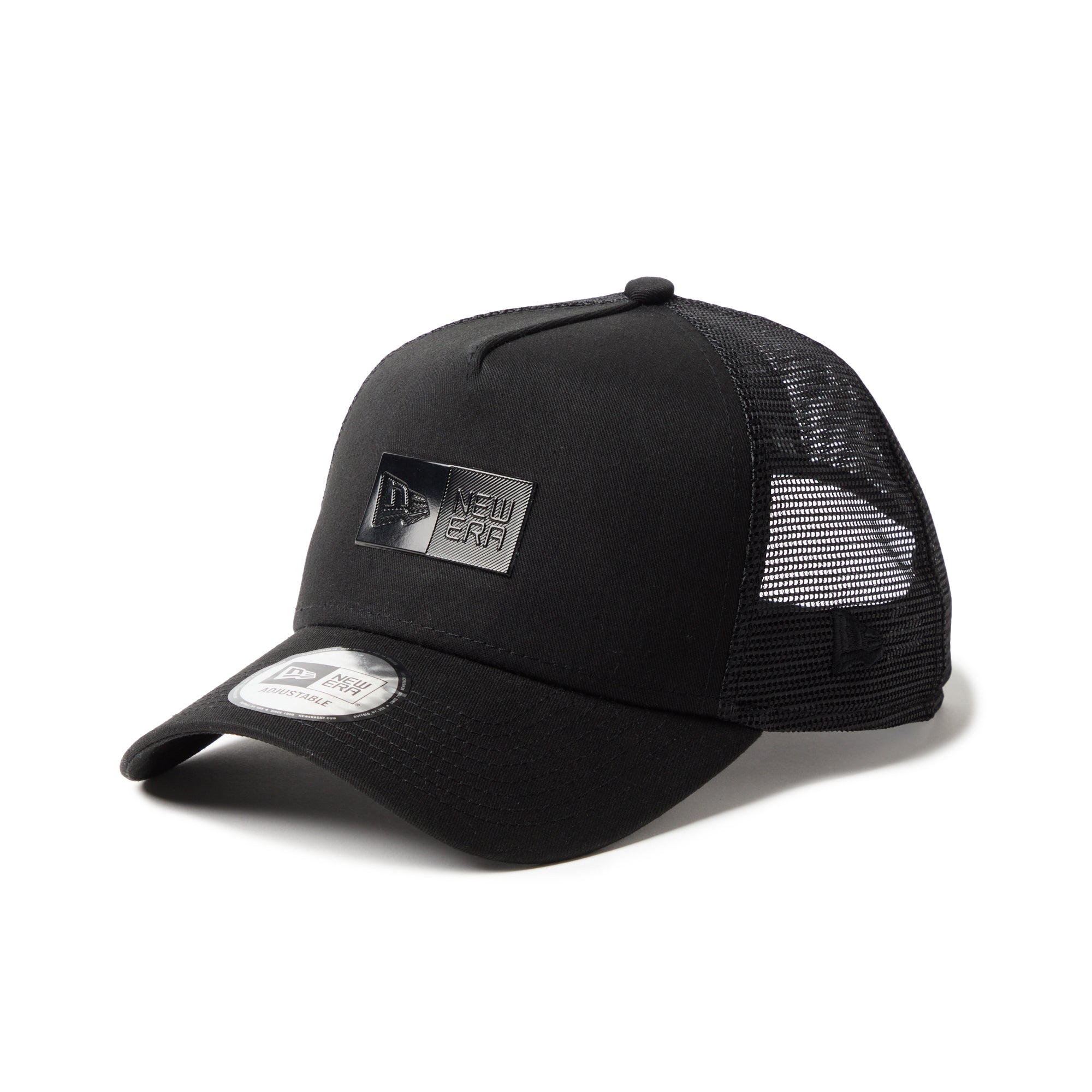 9FORTY A-Frame トラッカー Box Logo Tonal ブラック | ニューエラ
