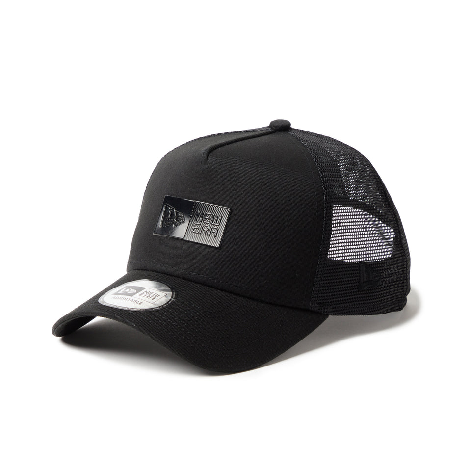 FCRB NEW ERA A-FRAME MESH CAP 黒 新品未使用タグ付 F.C.Real Bristol]NEW ERA EMBLEM 9FORTY A-FRAME MESH CAP/BLACK(FCRB