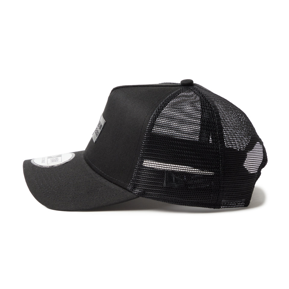 9FORTY A-Frame トラッカー Box Logo Tonal ブラック | NEW ERA ニューエラ公式オンラインストア