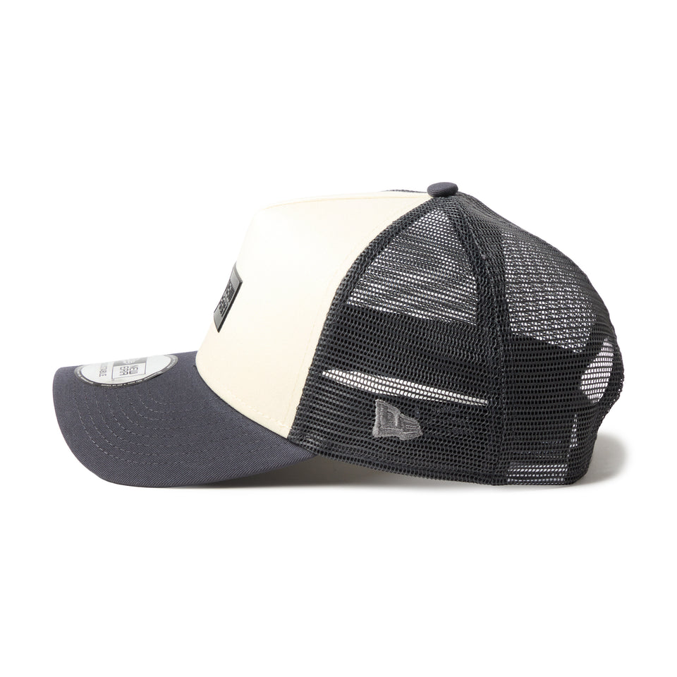 9FORTY A-Frame トラッカー Box Logo クロームホワイト/ダークグレー | NEW ERA ニューエラ公式オンラインストア