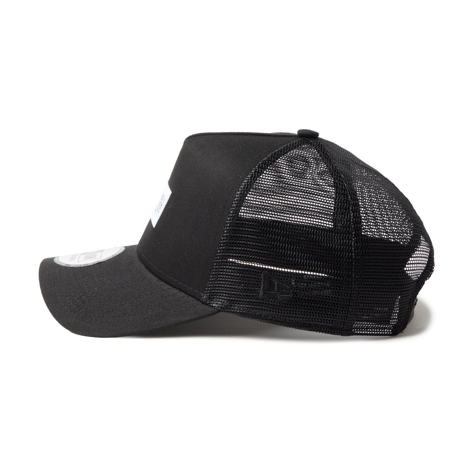 9FORTY A-Frame トラッカー Box Logo ブラック | NEW ERA ニューエラ公式オンラインストア
