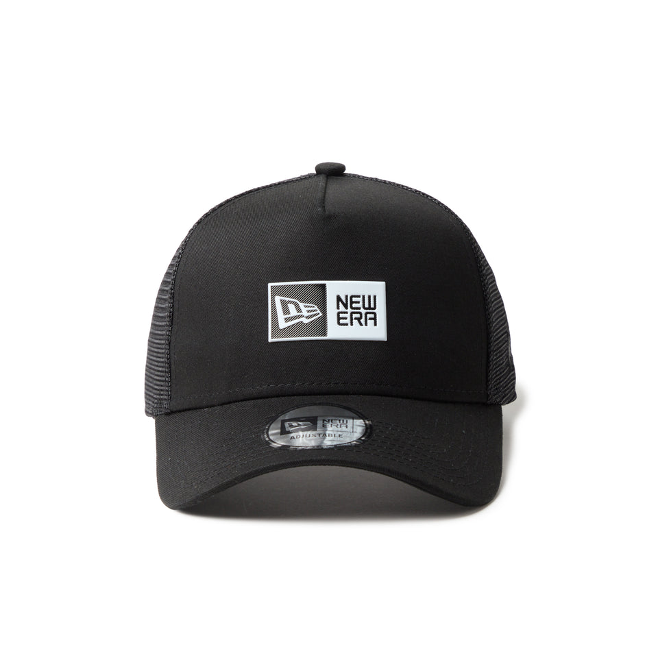 9FORTY A-Frame トラッカー Box Logo ブラック | NEW ERA ニューエラ公式オンラインストア
