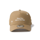 9FORTY A-Frame トラッカー Flower Embroidery カーキ | NEW ERA ニューエラ公式オンラインストア