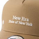 9FORTY A-Frame トラッカー Flower Embroidery カーキ | NEW ERA ニューエラ公式オンラインストア