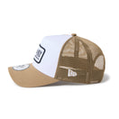 9FORTY A-Frameトラッカー Square Patch ホワイト/カーキ | NEW ERA ニューエラ公式オンラインストア