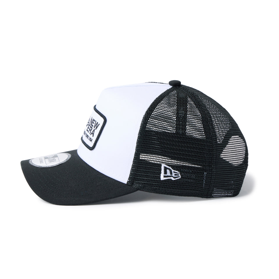9FORTY A-Frameトラッカー Square Patch ホワイト/ブラック | NEW ERA ニューエラ公式オンラインストア
