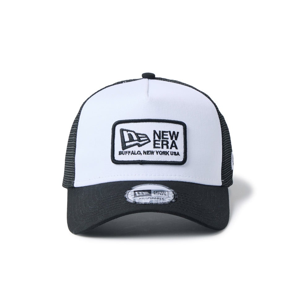 9FORTY A-Frameトラッカー Square Patch ホワイト/ブラック | NEW ERA ニューエラ公式オンラインストア