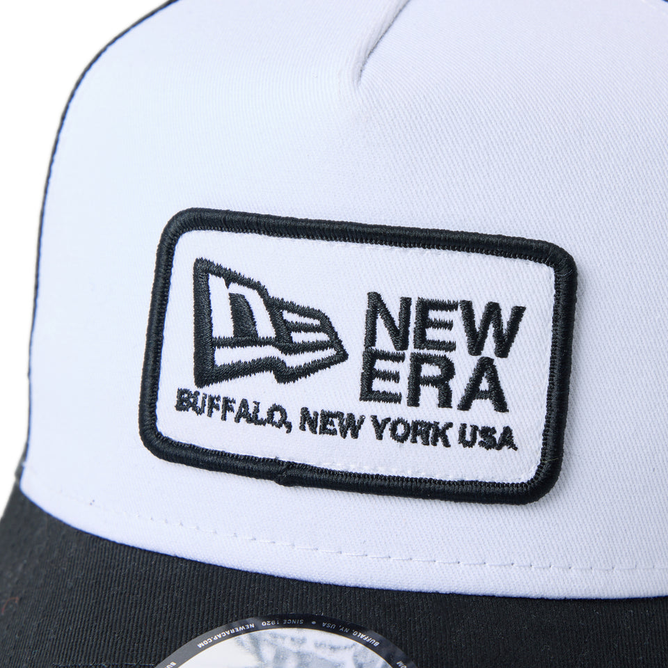 9FORTY A-Frameトラッカー Square Patch ホワイト/ブラック | NEW ERA ニューエラ公式オンラインストア