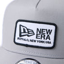 9FORTY A-Frameトラッカー Square Patch グレー/ホワイト | NEW ERA ニューエラ公式オンラインストア