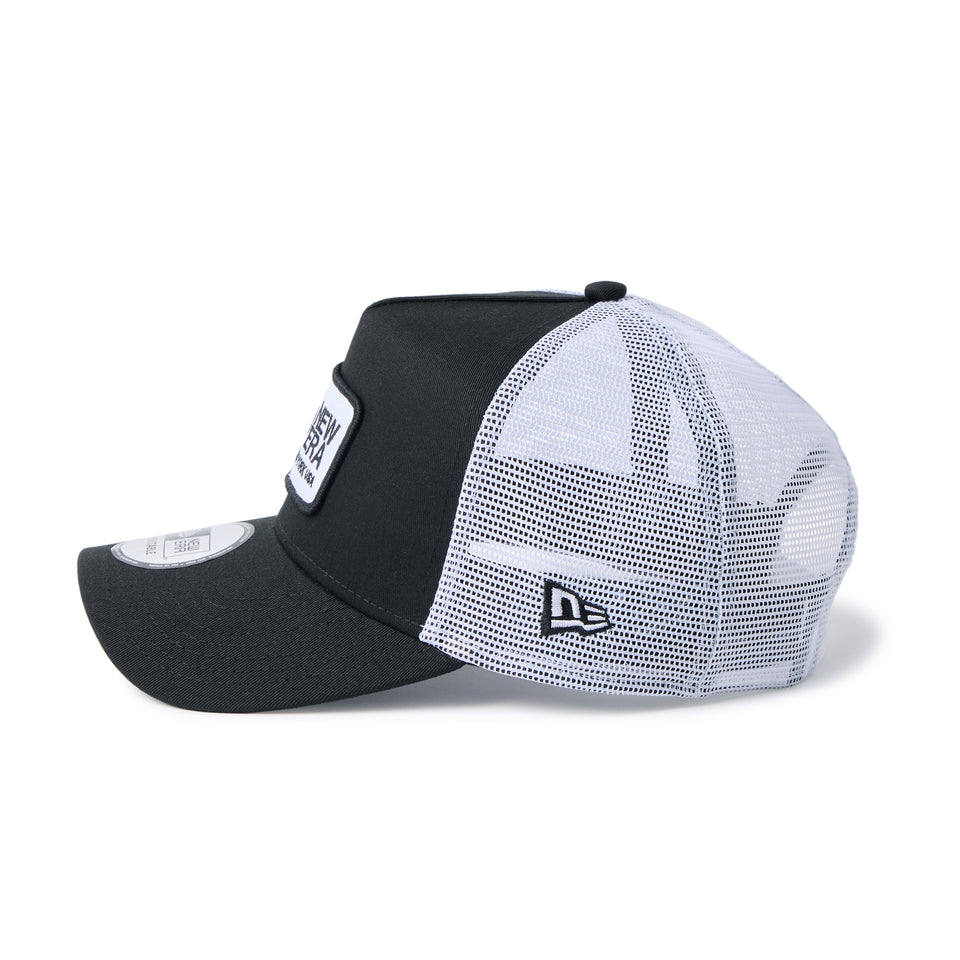9FORTY A-Frameトラッカー Square Patch ブラック/ホワイト | NEW ERA ニューエラ公式オンラインストア