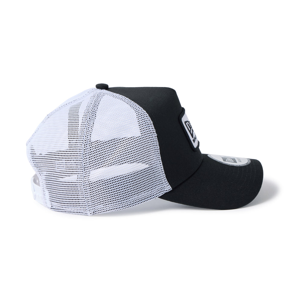 9FORTY A-Frameトラッカー Square Patch ブラック/ホワイト | NEW ERA ニューエラ公式オンラインストア