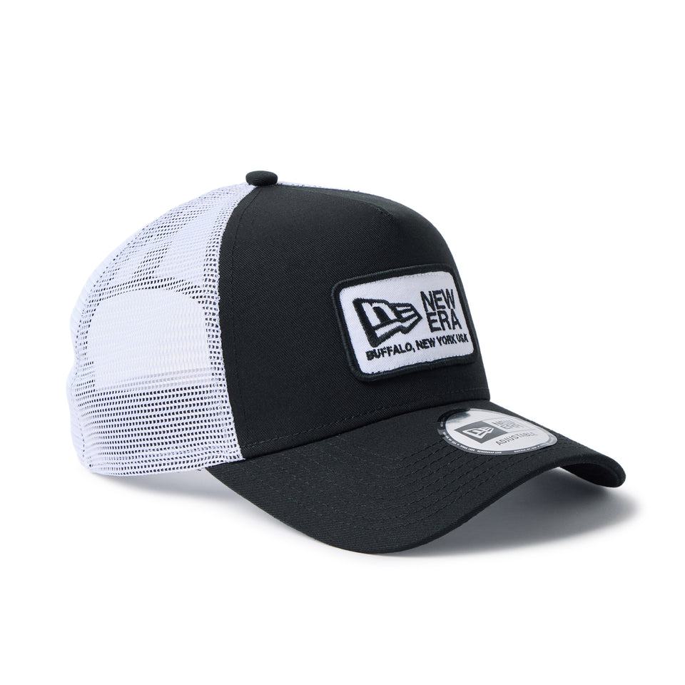 9FORTY A-Frameトラッカー Square Patch ブラック/ホワイト | NEW ERA ニューエラ公式オンラインストア