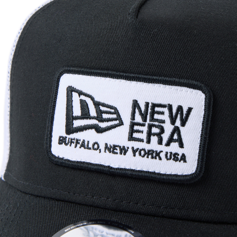 9FORTY A-Frameトラッカー Square Patch ブラック/ホワイト | NEW ERA ニューエラ公式オンラインストア
